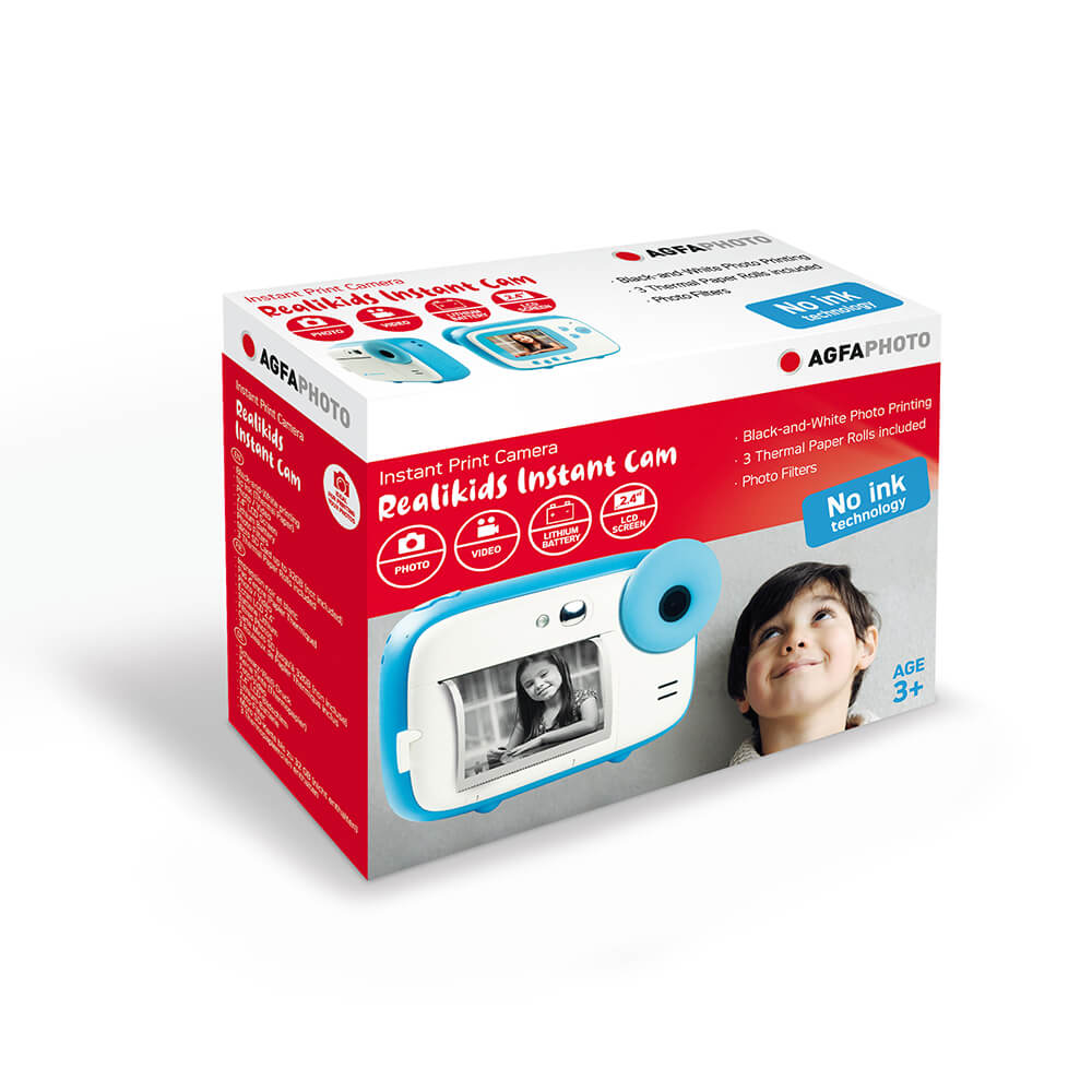 Instant Print Camera Realikids Blue Tura Scandinavia