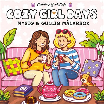 Målarbok: Cozy Girl Days
