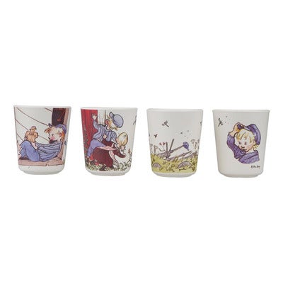 100% Melamine Tableware 4 Tumbler Set