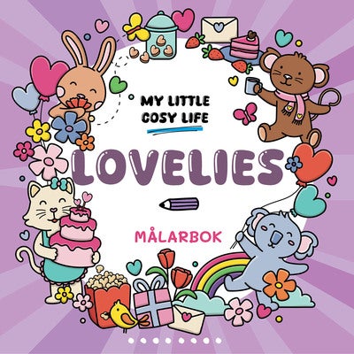Målarbok: Cozy Lovelies