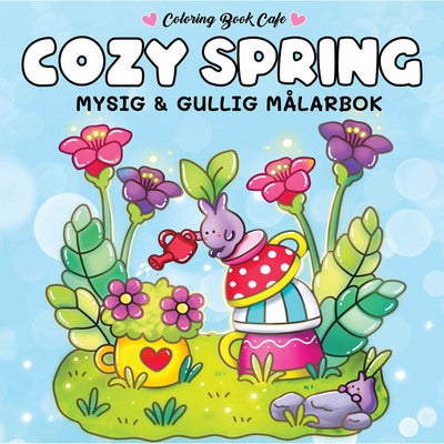 Målarbok: Cozy  Spring 