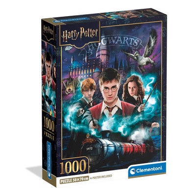 Puslespil 1000 pcs High Quality Collection Harry Potter Hogwarts