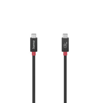 USB-C Cable, USB4 Gen3, 1.0 m black