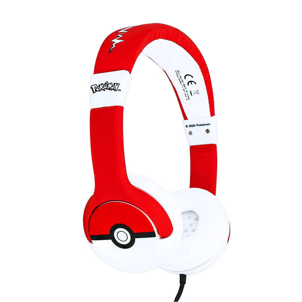 POKEMON Headphones Junior On-Ear 85dB Pokeball