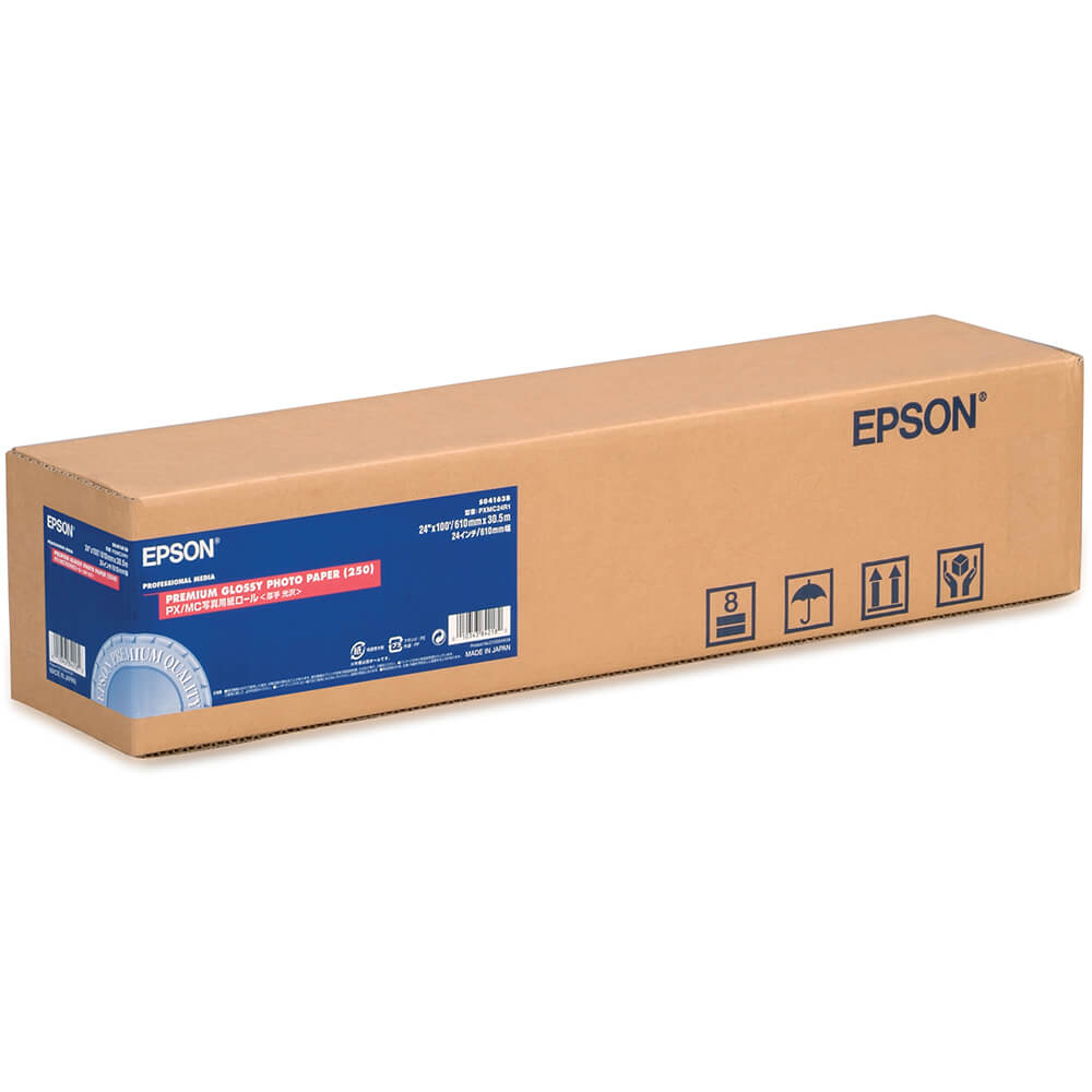 EPSON 24" Premium Glossy Photo Paper 260g, 30,5m