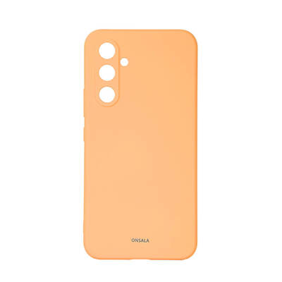 Phone Case with Silicone Feel Apricot - Samsung A55 5G