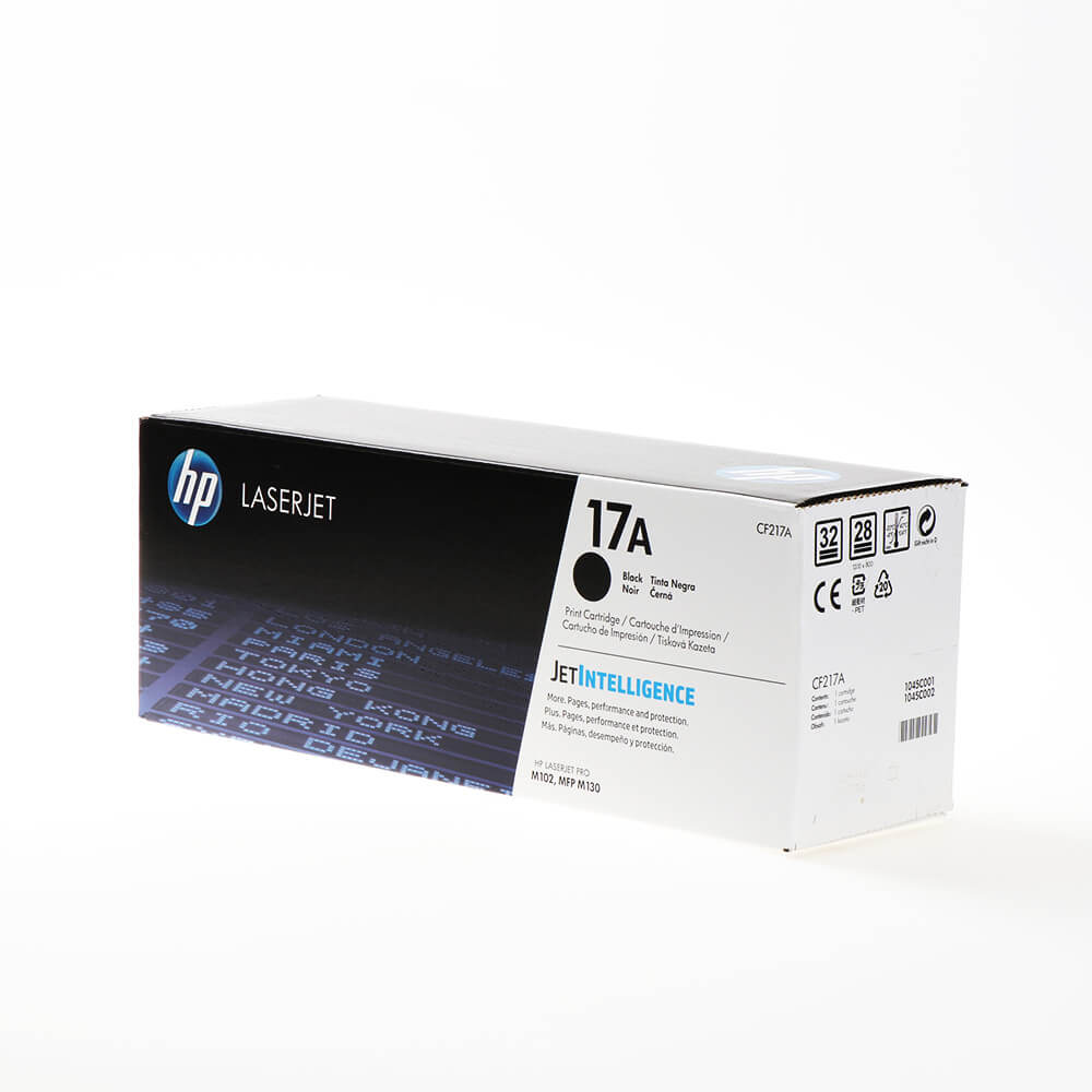 Toner CF217A 17A Sort