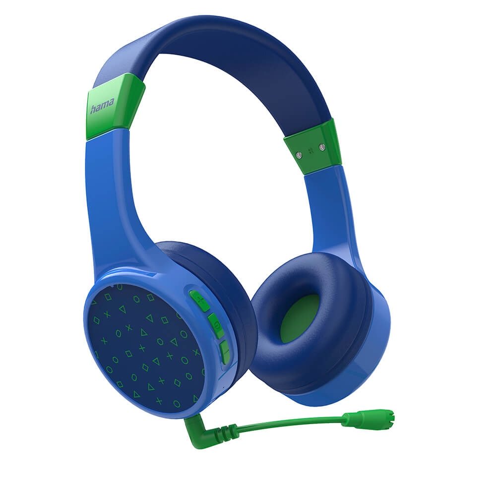 Headphone Teens Guard On-Ear Wireless 85dB Blue