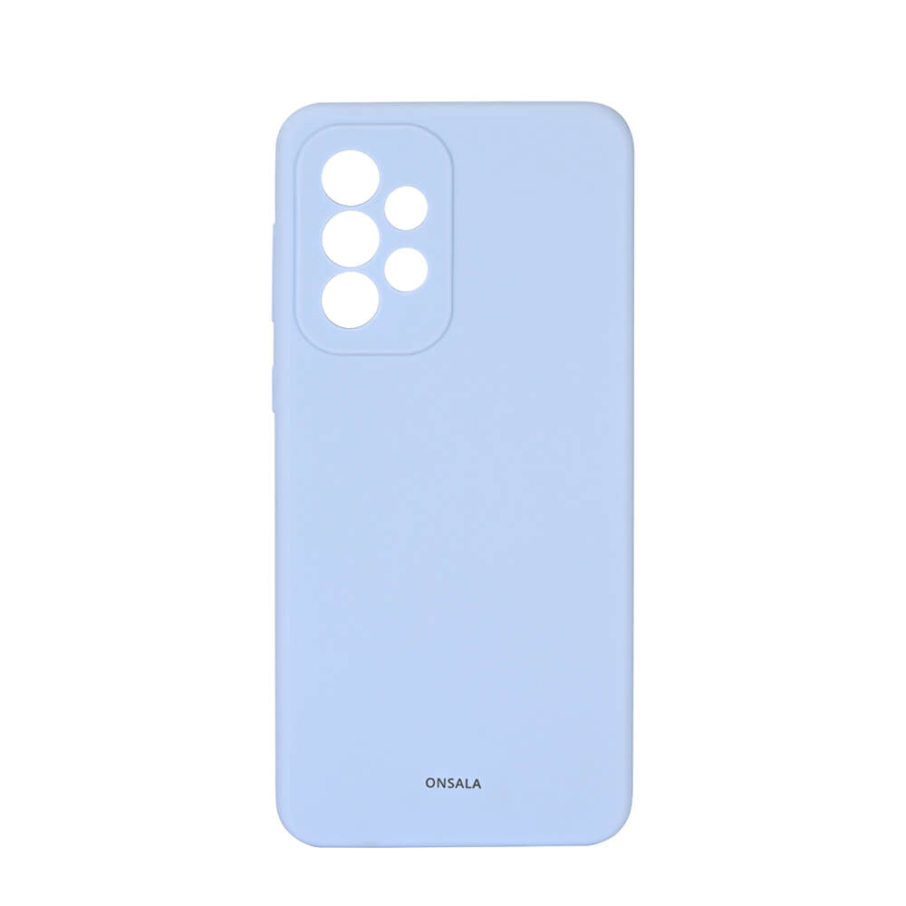 Phone Case Silicone Light Blue - Samsung A03