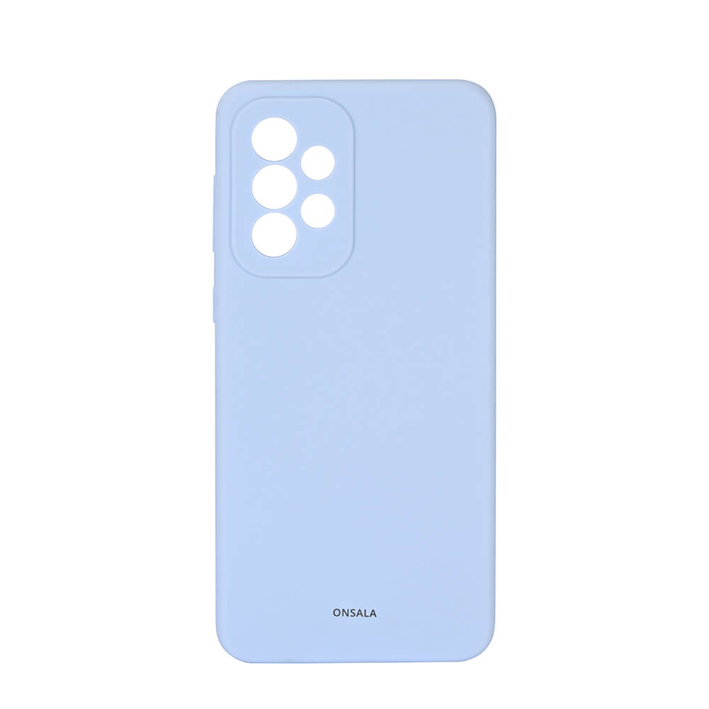 Mobildeksel Silikon Light Blue - Samsung A03