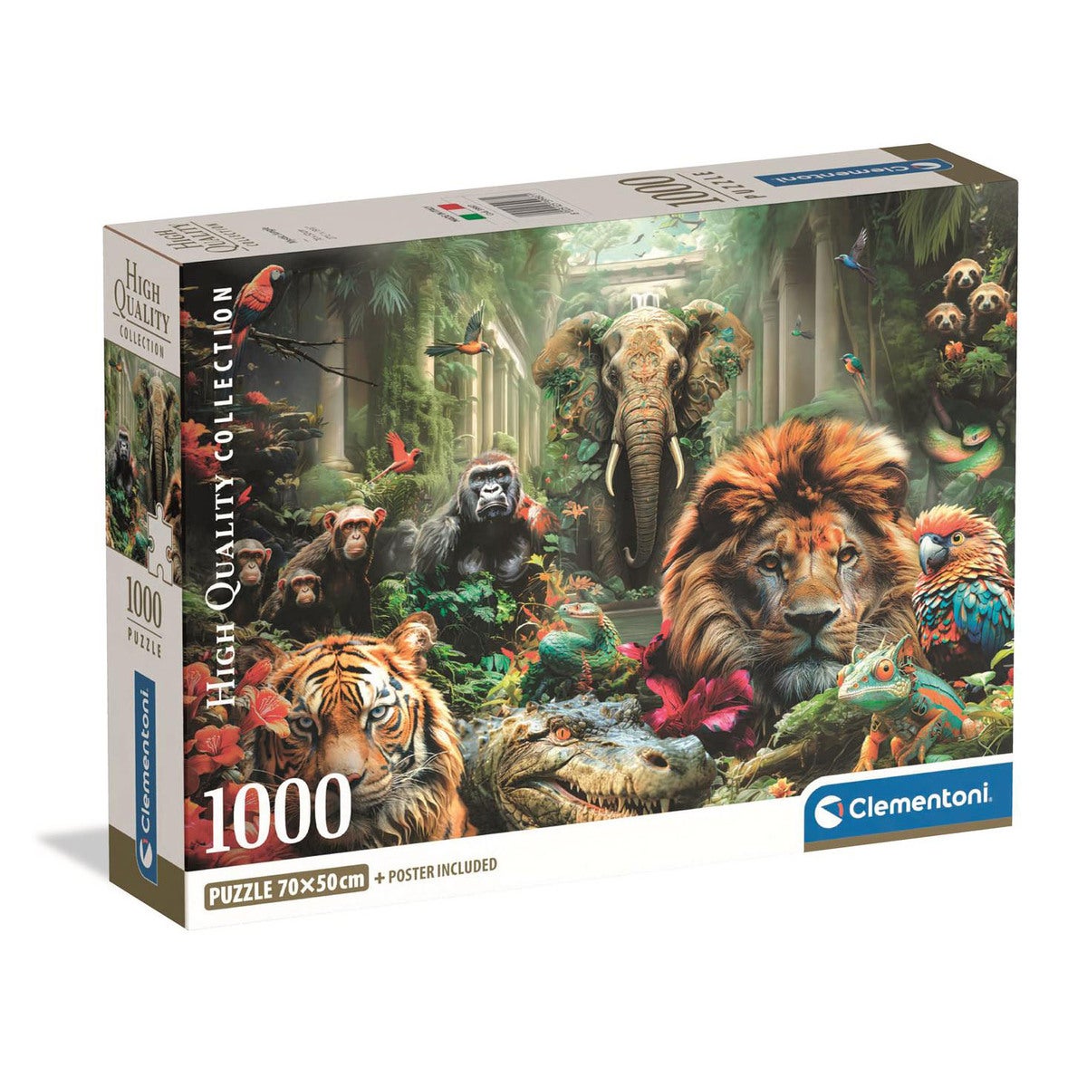Puslespill 1000 Pcs CB Mystic Jungle