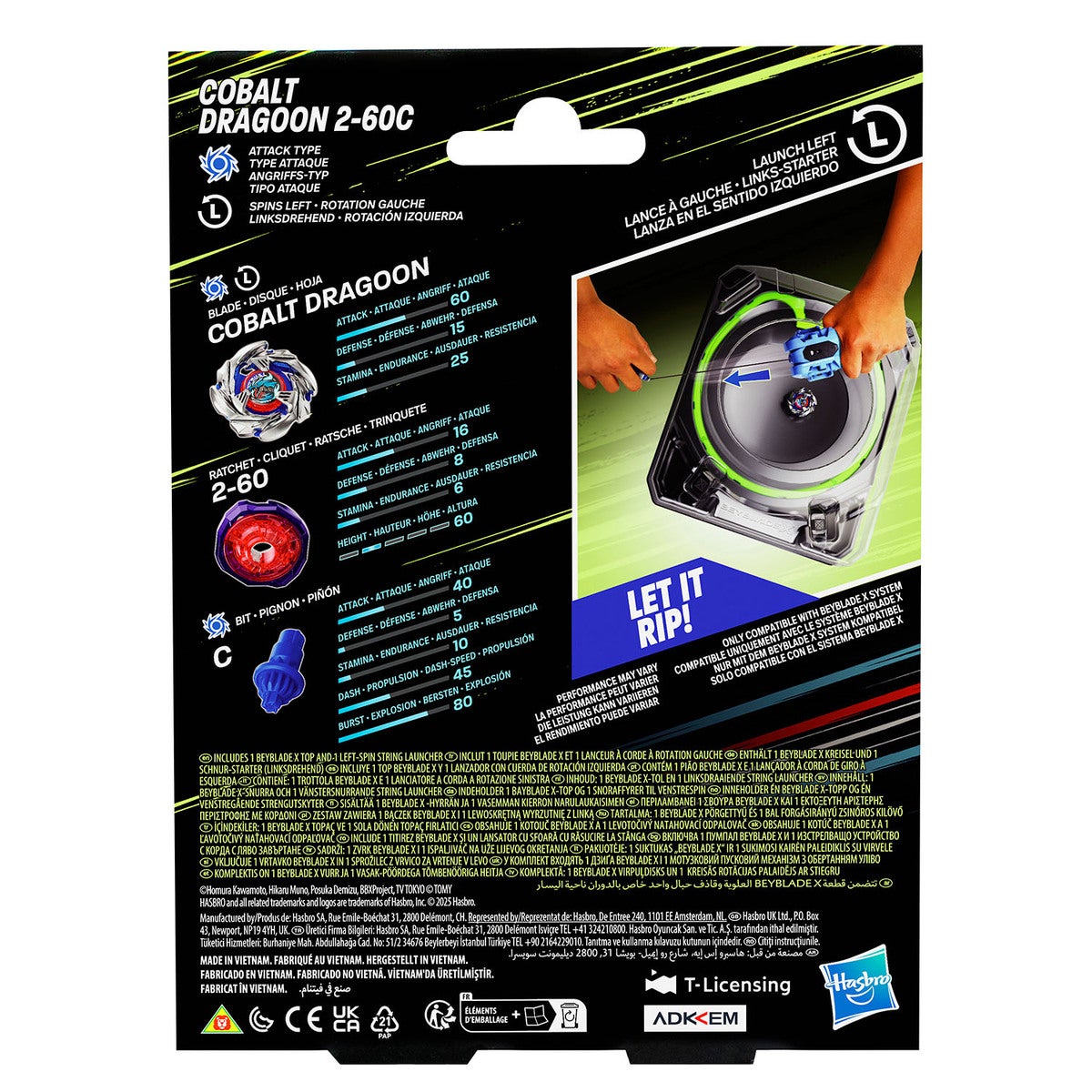 BBX Deluxe Launcher & Top Cobalt Dragoon Roosevelt - Tura Scandinavia