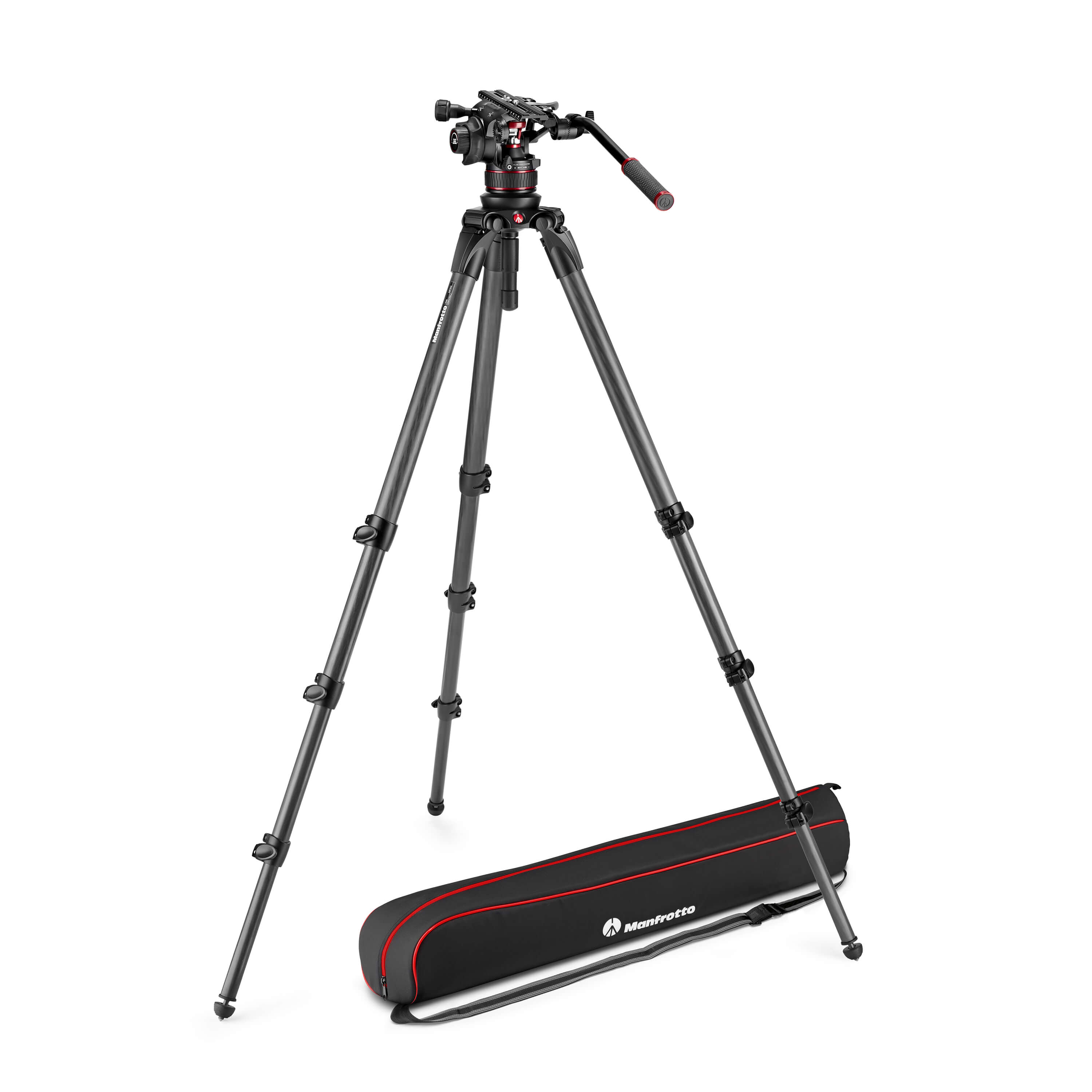 MANFROTTO Video Tripod Kit Nitrotech 612 + 536