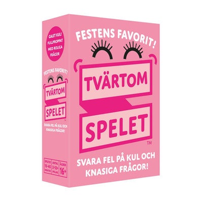 Peli Tvärtomspelet - Festens Favorit! (SE)