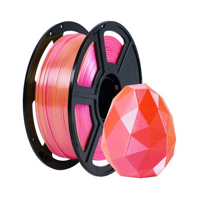3D Filament PLA Silk Dual 1000g Pink+Yellow