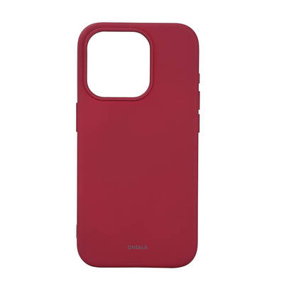 Phone Case Silicone MagSeries Deep Red - iPhone 15 Pro 