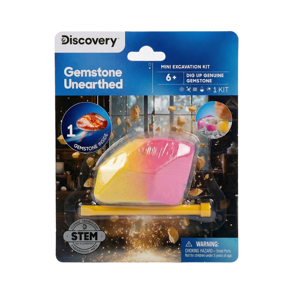 DISCOVERY Toy Excavation Kit Gemstone 1pc Mini Kit
