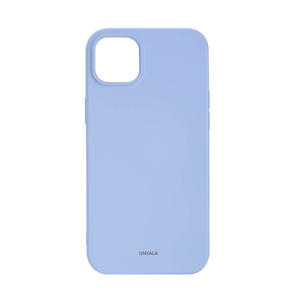 Phone Case Silicone Light Blue - iPhone 14 Plus