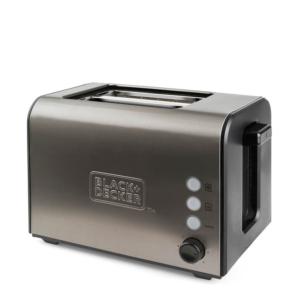 Toaster 2-Slice Brushed Steel