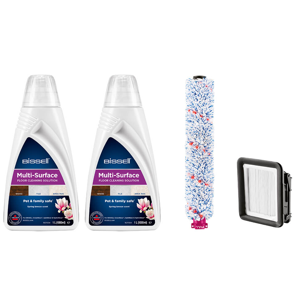 MultiSurface Cleaning Pack 2x1789L + Harja + Filtteri 