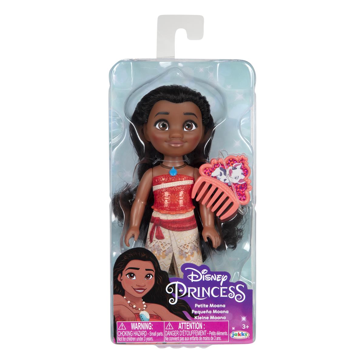 6 Inch Petite Doll With Comb Vaiana