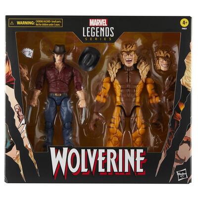 Legends Dualpack X-Men Sabretooth & Logan