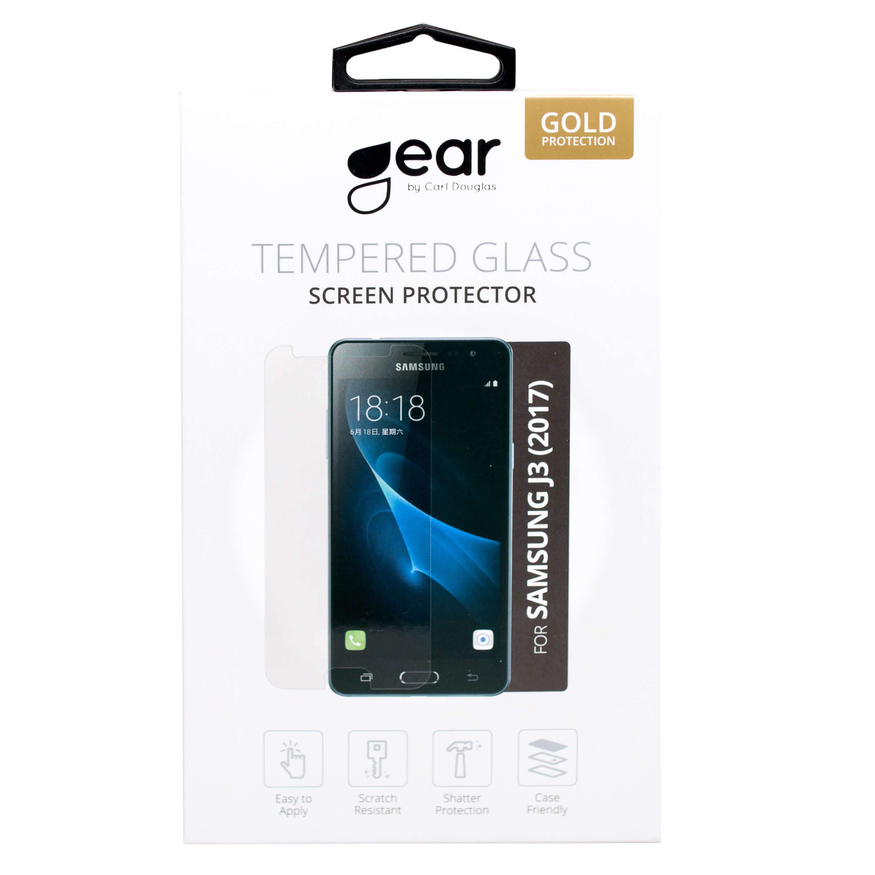 Glass Prot. 5" Samsung J3 (2017) Edge to Edge