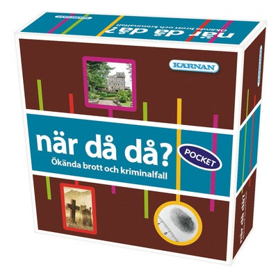 Game När Då Då?-pocket Ökända Brott (SE)