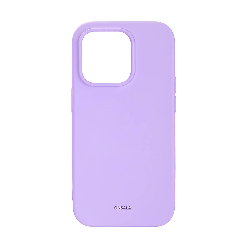 Phone Case Silicone Purple - iPhone 13 Pro
