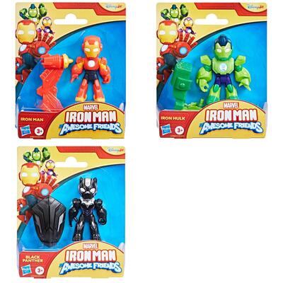 Iron Man And His Awesome Friends Figure IMF 2IN1 MECH Assorted Accessory Assorted