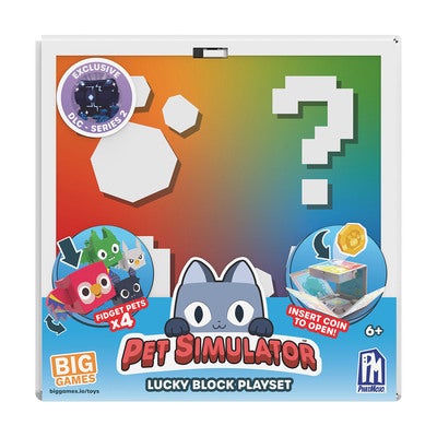 Pet Simulator Lucky Box Playset 4pk S2
