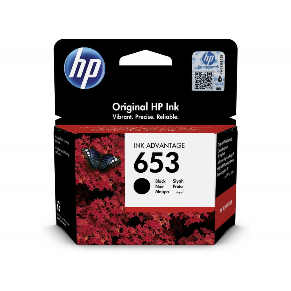 Ink 3YM75AE 653 Black