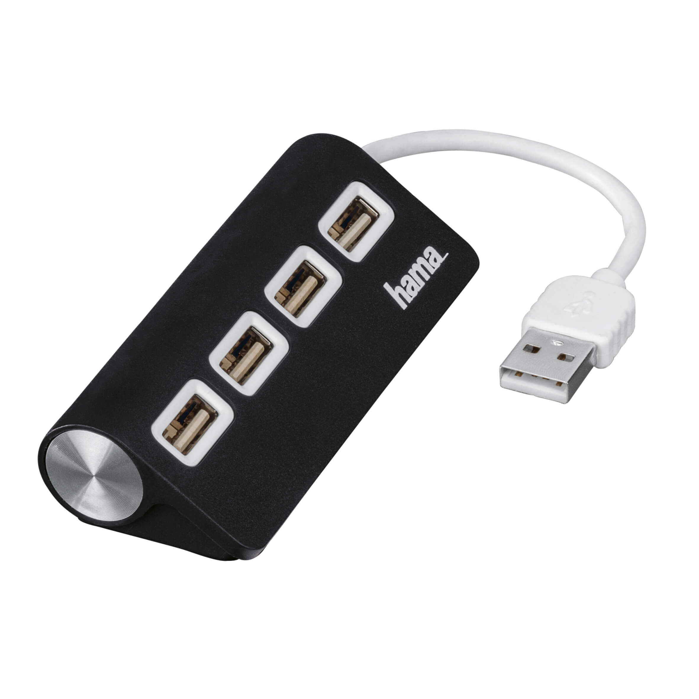 Ministerium håndtering variabel HAMA USB 2.0 Hub 1:4 Black