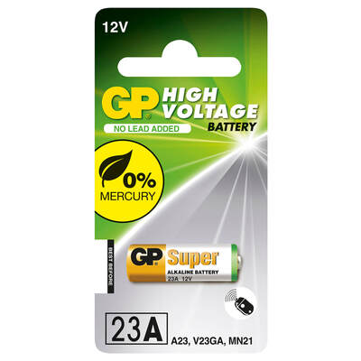 Battery Alkaline LRVO8/23A/MN21 12V 1-Pack