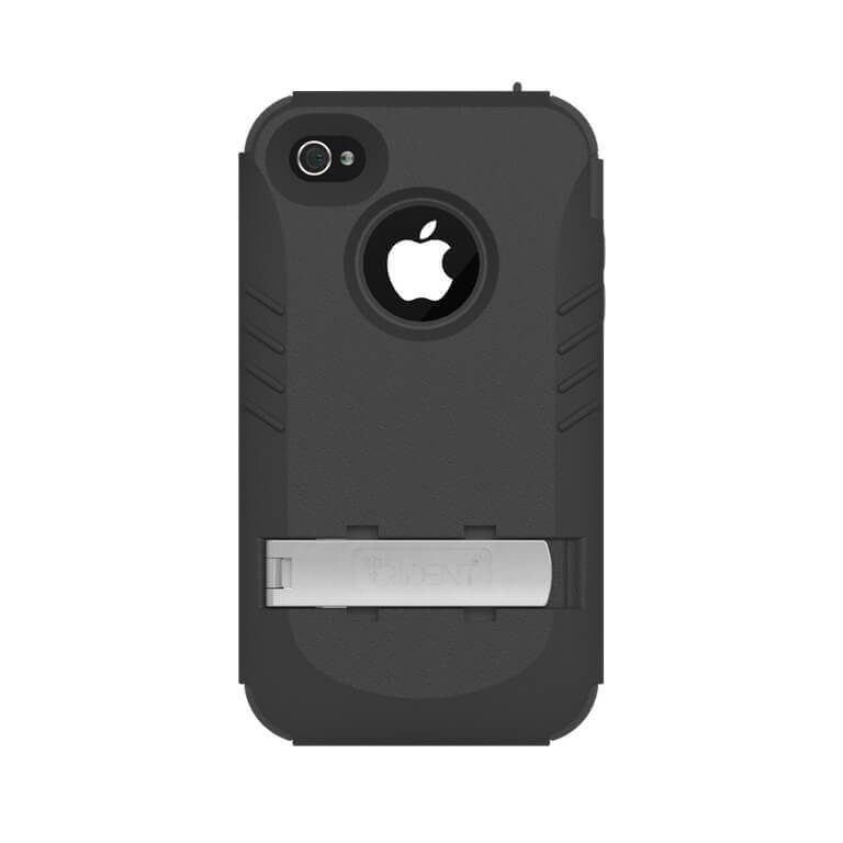Mobile Phone Window Case Krak en AMS for iPhone 4/4S, Black