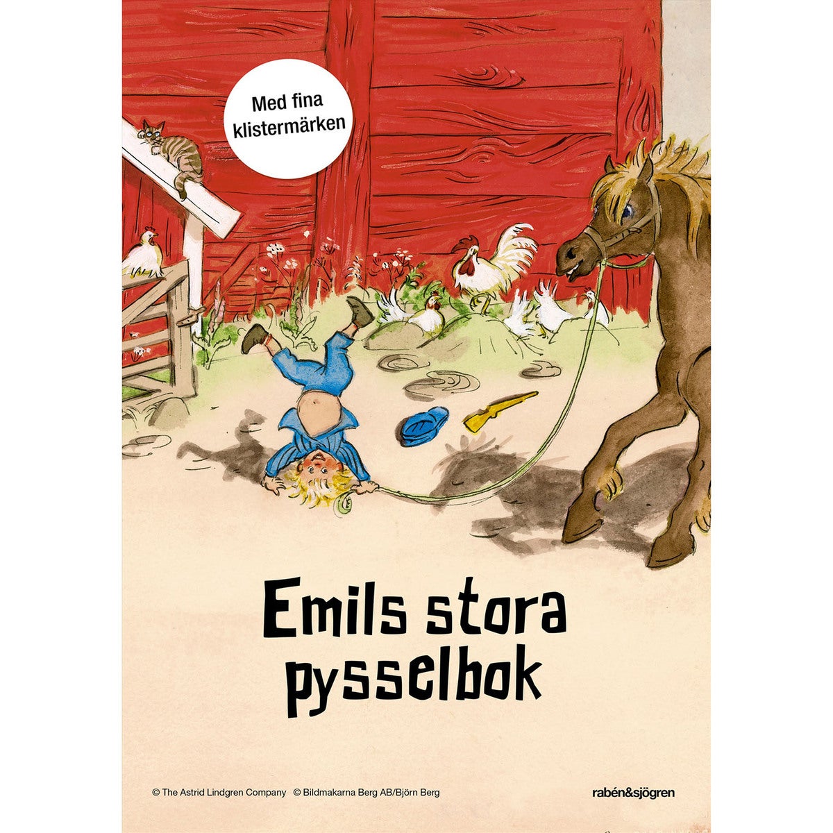 Emils stora pysselbok med klistermärken