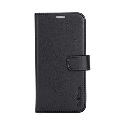 Wallet Case Anti Radiation PU MagS RFID Black - iPhone 15 