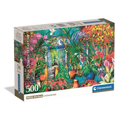 Puslespill 500 Pcs CB High Quality Collection The Greenhouse Caretakers