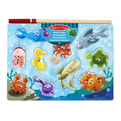 Wooden Magnetic Puzzle Game Fishing