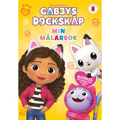 Gabbys dockskåp: Min målarbok