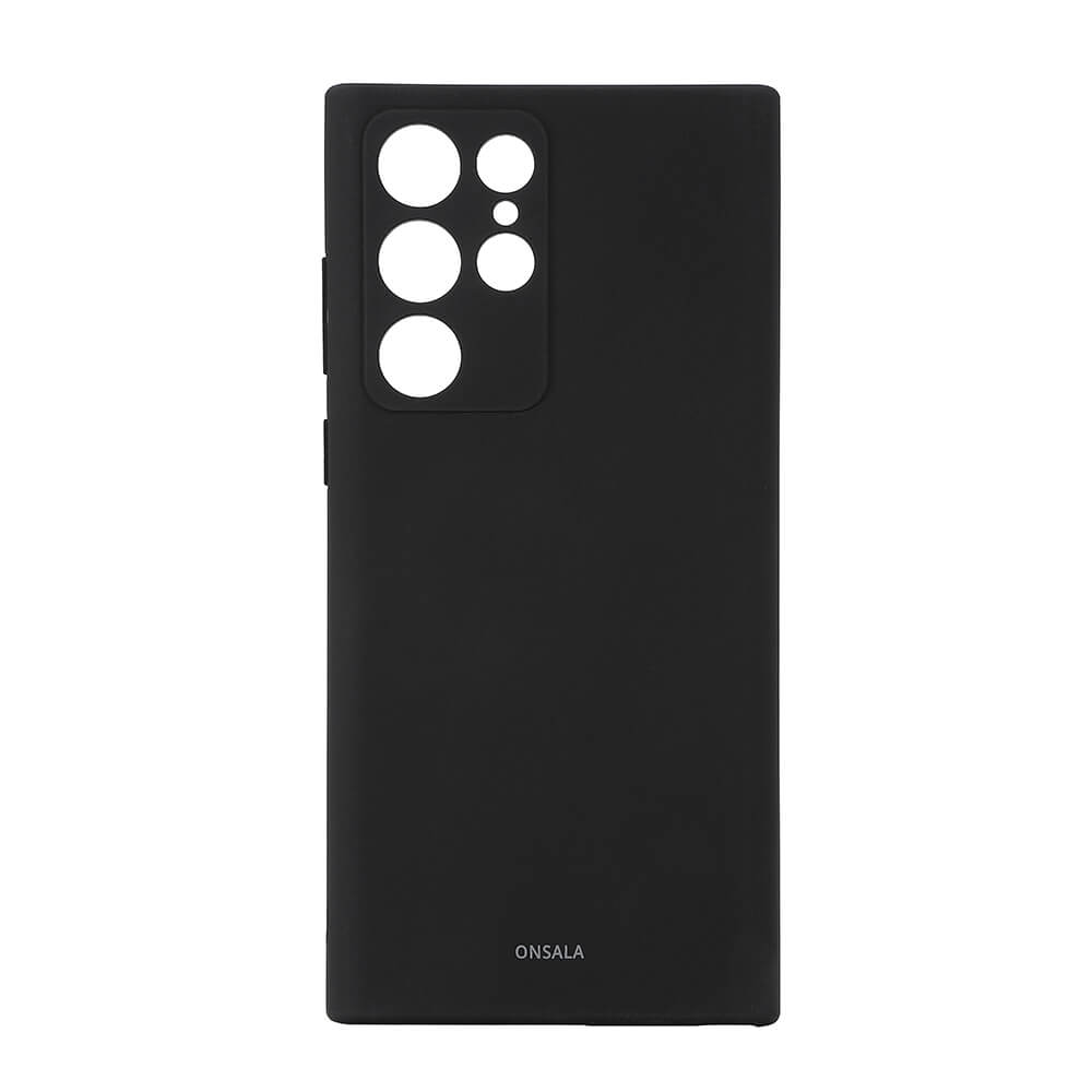 Mobildeksel Silikon Black - Samsung S22 Ultra