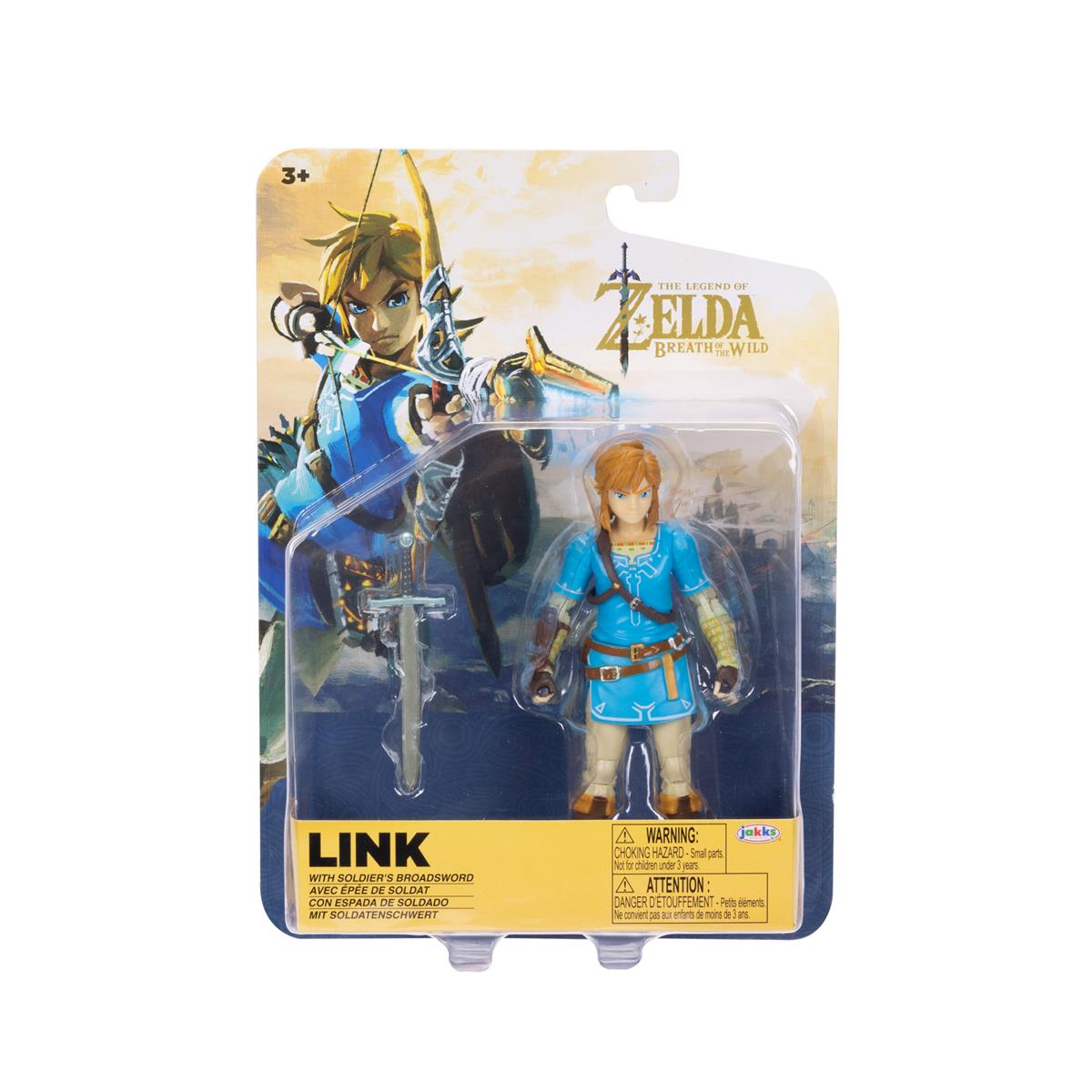 The Legend Of Zelda 4 Inch Figure Link Wave 3 4 Inch