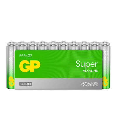 Paristo Super Alkaline AAA LR03 20-Pack