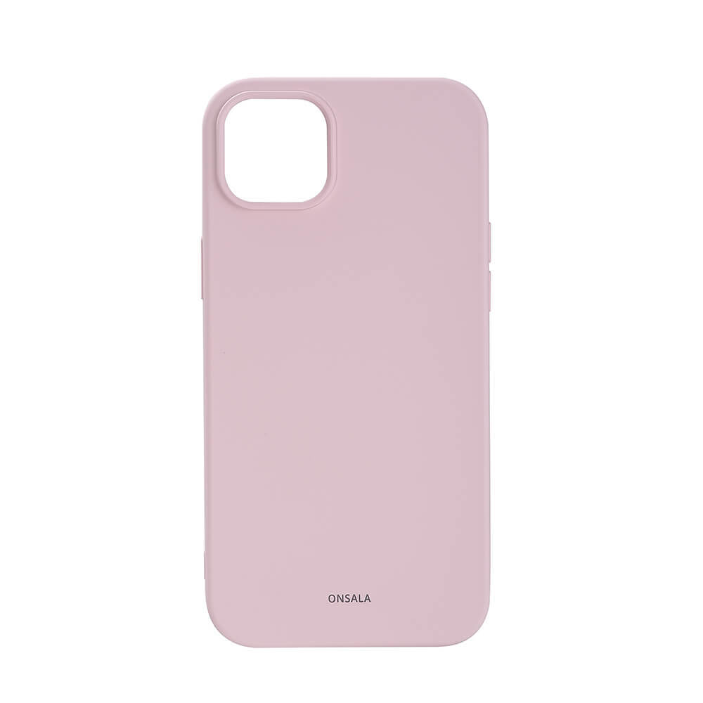 Phone Case Silicone Chalk Pink - iPhone 14 Plus 
