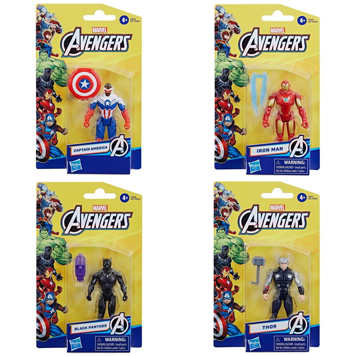 Avengers 4 Inch Evergreen Figure (Lajiteltu)