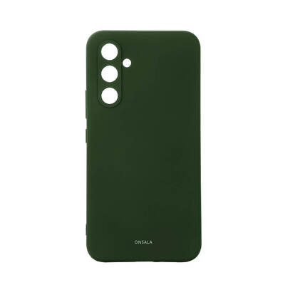 Phone Case with Silicone Feel Olive Green - Samsung A55 5G
