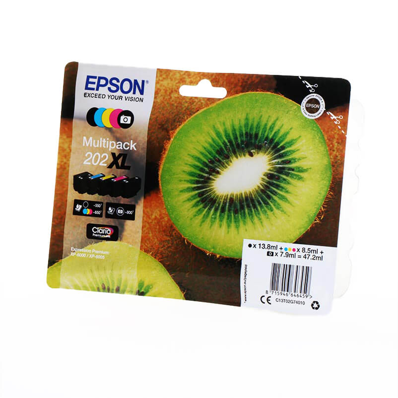 Musteet C13T02G74010 202XL Multipack Kiwi