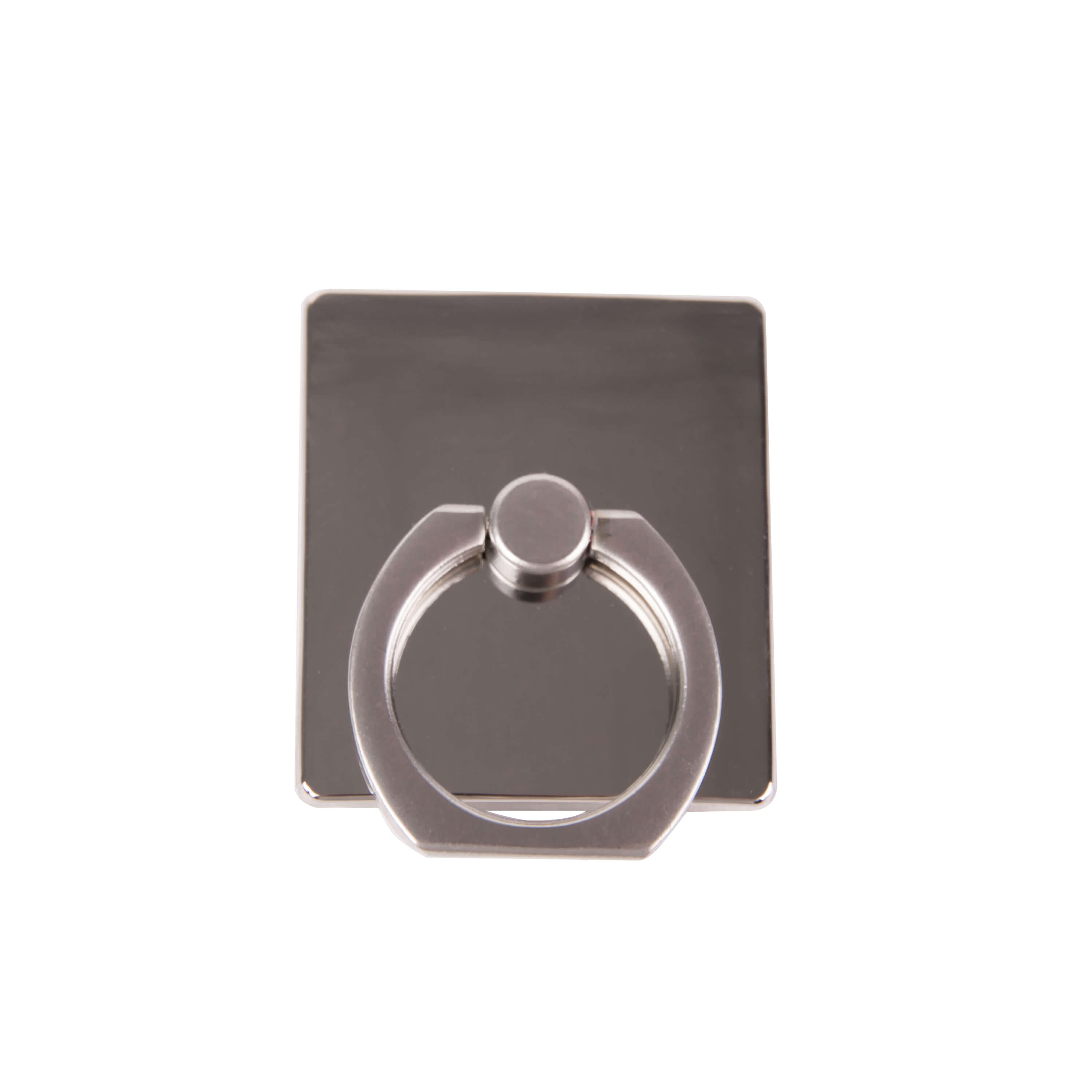 Finger ring silver square with stand function