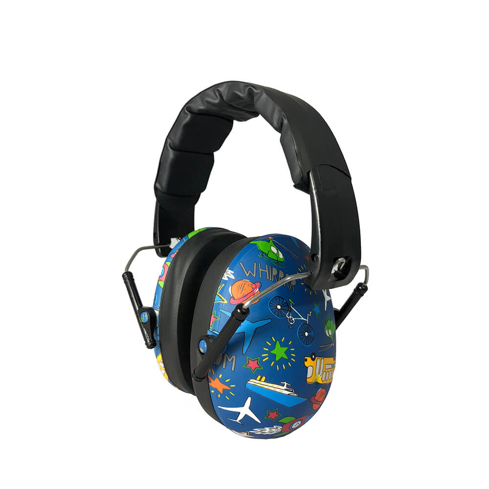 Earmuffs Kids Transport Blue