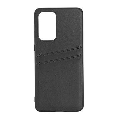 BUFFALO Back cover PU 2 card Samsung A33 5G Black